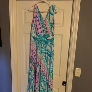 Lilly Pulitzer Full Length Sleeveless Maxi